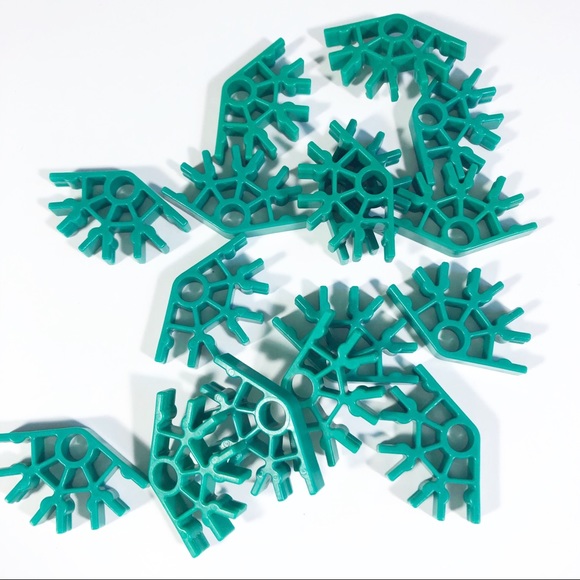K'NEX KNEX Connector 4-way Green - Picture 2 of 3